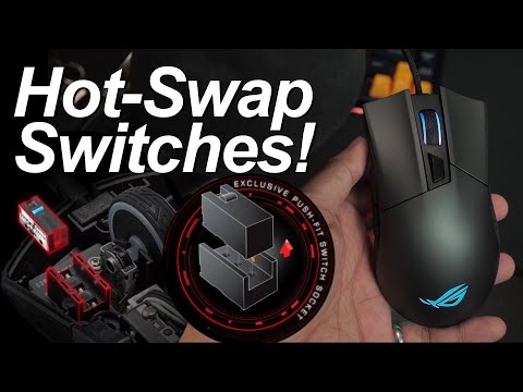 Asus ROG Gladius Origin 2 - Hot-Swap Switches IN A MOUSE? -