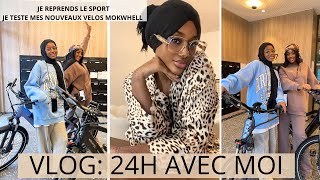 VLOG: 24 DANS MA VIE ( JE REPRENDS LE SPORT ET JE TESTE MES NOUVEAUX VELOS MOKWHEEL )