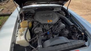 1984 Mercedes 380 SL Cold Start and Walkaround