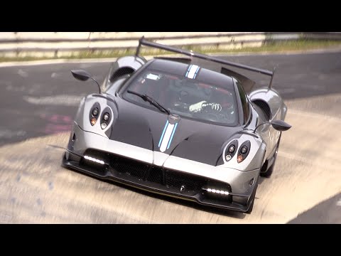 Pagani Huayra BC - Exhaust SOUNDS On The Nurburgring!