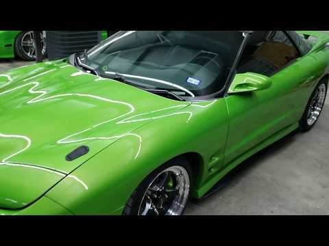Ws6 6 speed Trans Am viper green weld wheels