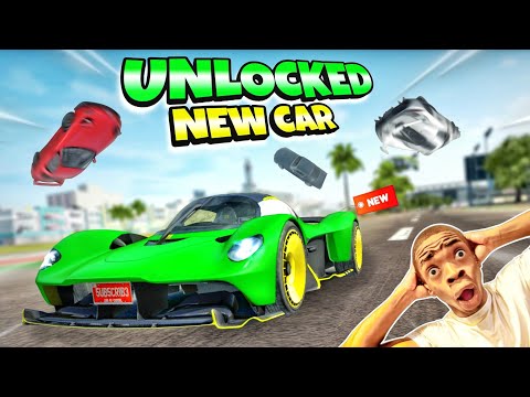 Unlocked New Car 😱| Aston Martin Valkyrie | Extreme Car Driving Simulator🔥|