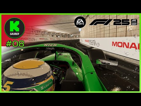 F1 25 - CAREER MODE - THE GREAT CHALLENGE! RAIN IN MONACO... - #08