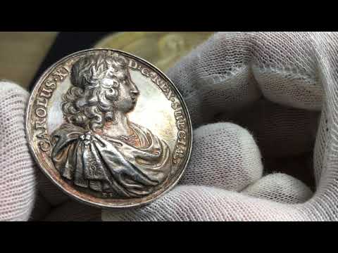 Karl XI - Sveriges inre välstånd - 1680-talet - SÄLLSYNT - från Roberto Delzanno Mynthandel