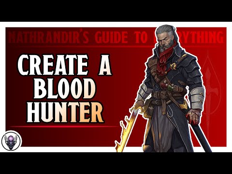 Beginner's Guide to D&D: Create a Blood Hunter with D&D Beyond #1