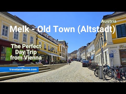Melk Altstadt in Austria -  Old Town - The Perfect Day Trip from Vienna