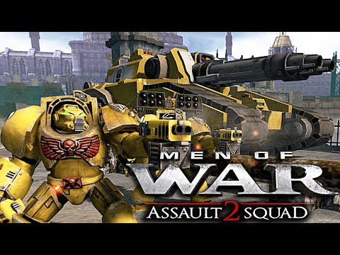ULTIMATE MOD WARHAMMER 40K: Imperial Fists vs Death Guard of Nurgle! - Men of War: Assault Squad 2