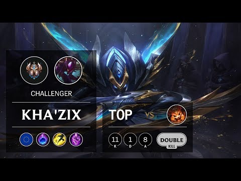 Kha'Zix Top vs Gnar - EUW Challenger Patch 9.18
