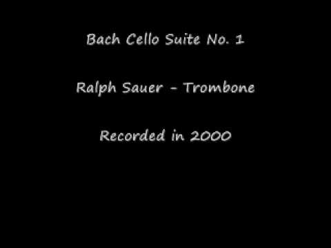 Ralph Sauer performs Bach Cello Suite No.1