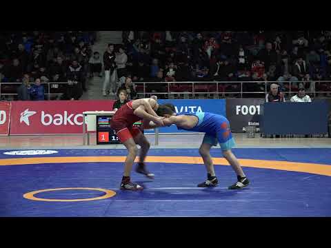 1/8 final FS - 45 kg: İlkin Məmmədli (AZE) - Nahid Məmmədli (AZE)