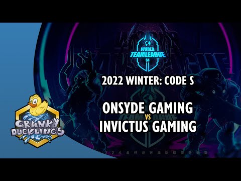 Onsyde Gaming vs Invictus Gaming - World Team League 2022 Winter: Code S | SC2 Tournament