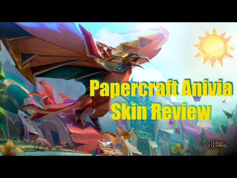 Papercraft Anivia Skin Review