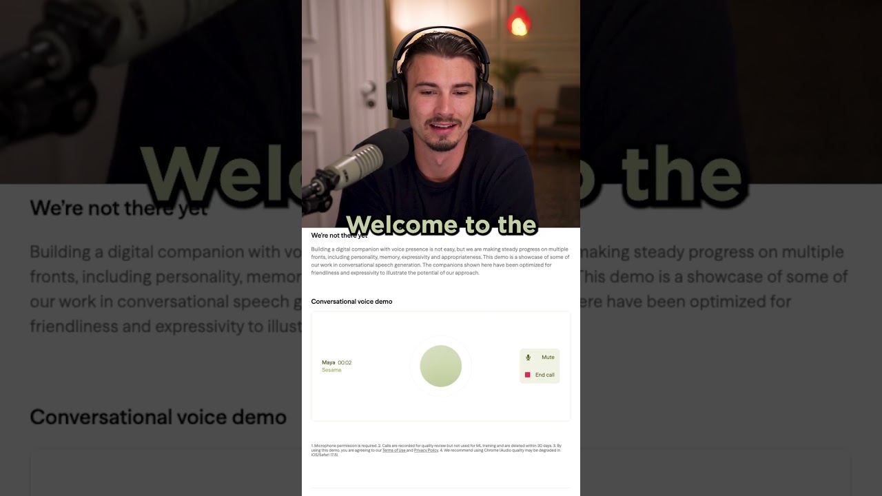 Voice AIs Getting More and More Human...