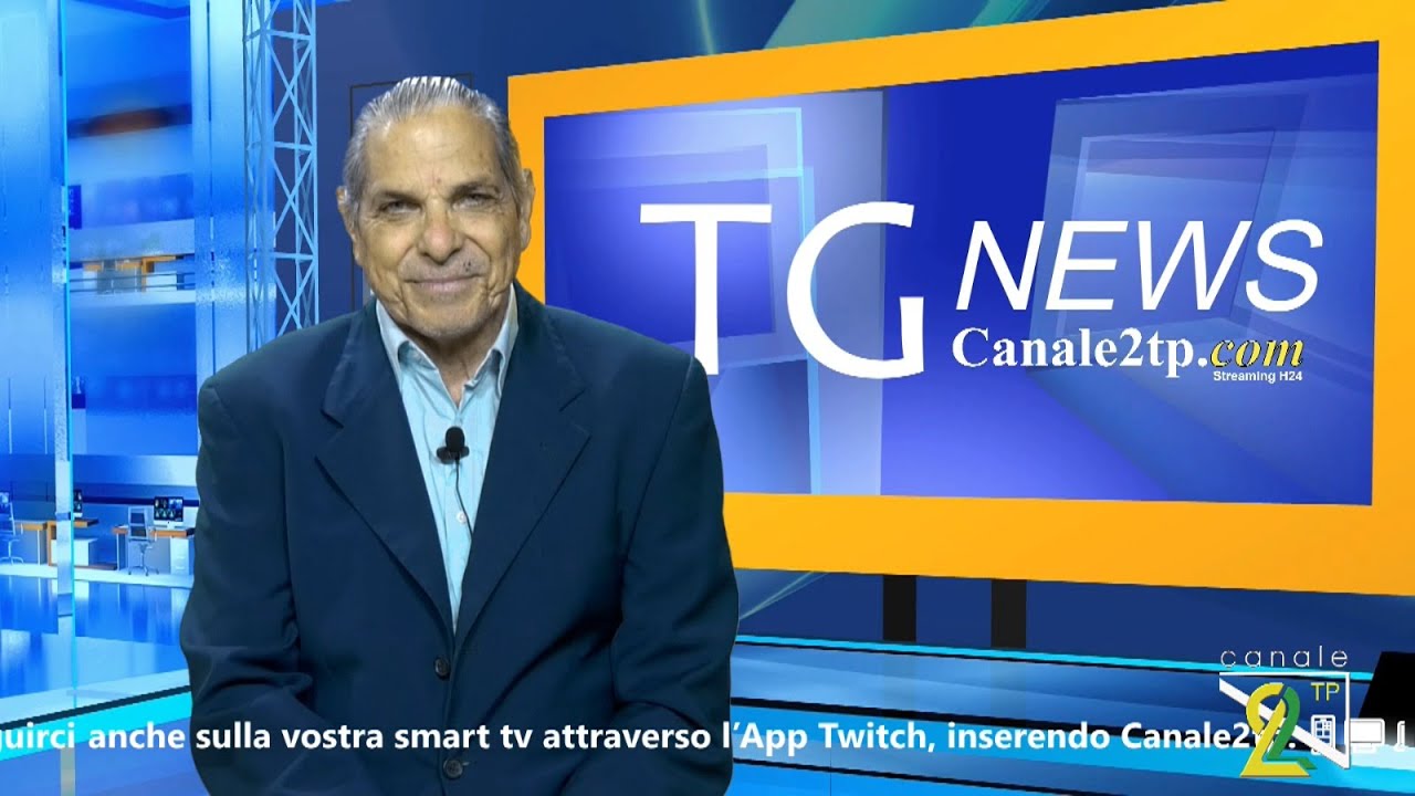 TG NEWS 20 Novembre 2024 Siamo LIVE sul sito canale2tp.com, lascia un like nelle nostre pagine
