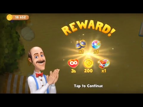 Gardenscapes level 8716 - 8725 ❤️ Gameplay Well Done