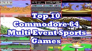 Top 10 Commodore 64 Multi Event Sports Games