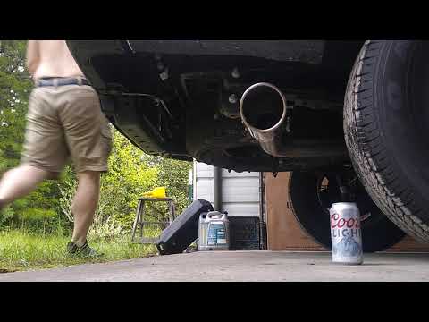 2020 Toyota Tacoma SR Access Cab 2.7 AFE Mach Force exhaust system