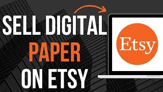 How To Make Digital Paper To Sell On Etsy (New Way)