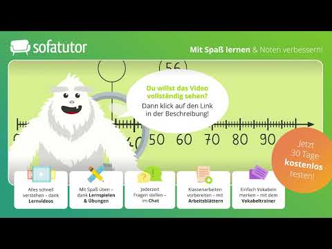 Der Zahlenstrahl bis 1000 – Erklärung & Beispiel