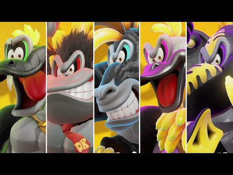 Donkey Kong Bananza - All DK Transformations Unlocked