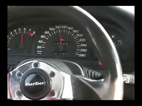 Opel Calibra ACCELERATION and TOP SPEED RUN