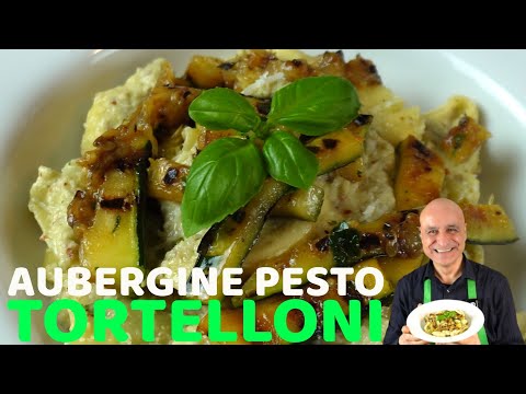 Creamy Aubergine Pesto Tortelloni: A Sicilian Delicacy | TortellinoTime