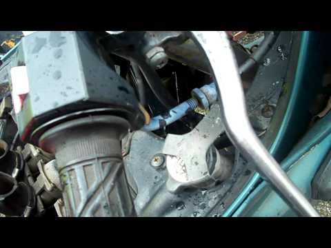 Yamaha FZ750 First start after 5 years in shed