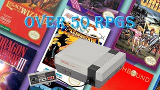 Over 50 Nintendo NES RPGs In Under 30 Minutes