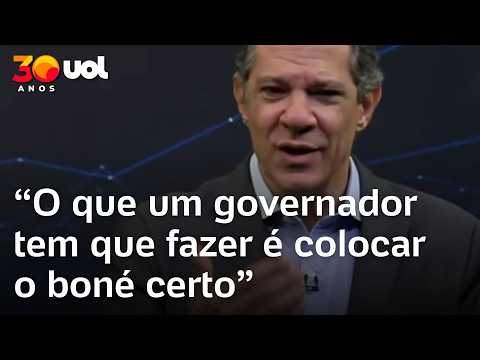 Debate na Band: Haddad fala sobre tarifaço dos EUA e relembra episódio com Tarcísio: ‘boné certo’