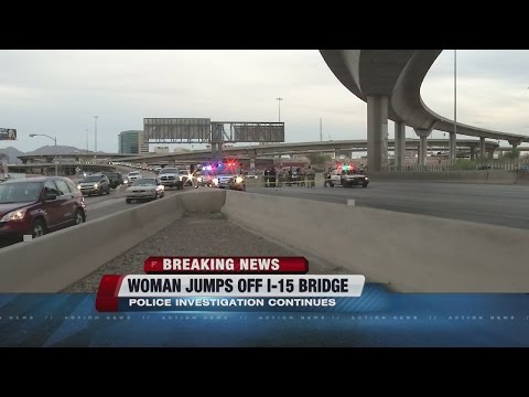 Neighbor speaks out about woman who jumped from I-15 overpass