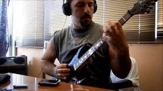 Thyrfing Draugs harg guitar cover