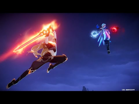 Dottore vs Traveller 6.2 Cutscene