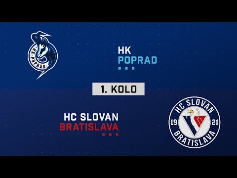 1.kolo HK Poprad - HC Slovan Bratislava HIGHLIGHTS