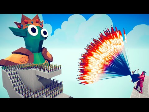 100x GOBLIN and GIANT GOBLIN KING Vs 2X EVERY GODS - Totally Accurate Battle Simulator TABS