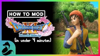 HOW TO MOD Dragon Quest XI S In Under 4 MINUTES
