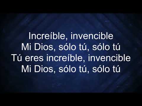 Increíble  Lyric video (Spanish/English)