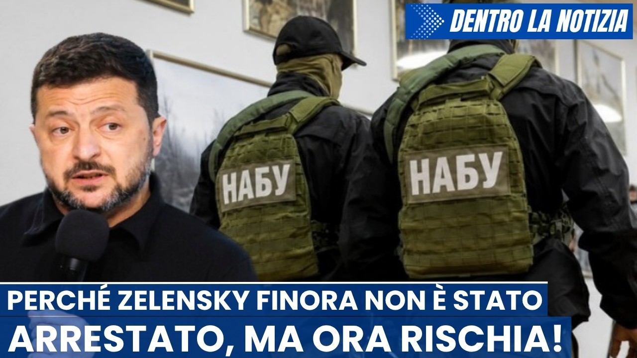 Ucraina, corruzione dilagante: perché Zelensky non è stato ancora arretato? Svelato il motivo ma ora