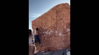 Video thumbnail of Super Scream, V8. Red Rocks