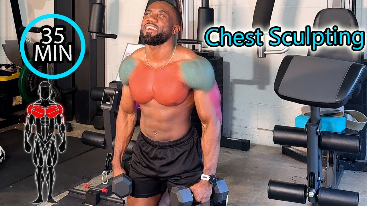 35 Min Chest, Tricep & Shoulder | MULTI GYM Push Workout