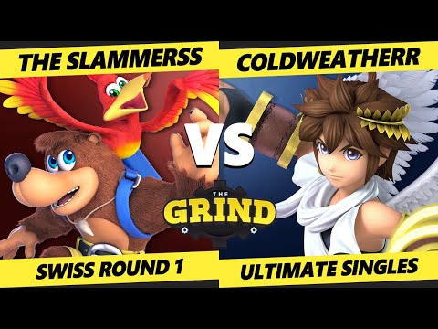 The Grind 138 Swiss Round 1 - The Slammerss (Banjo) Vs. ColdWeatherr (Pit) Smash Ultimate - SSBU
