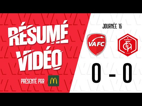 🎥 Le résumé vidéo de VAFC - Annecy | J16