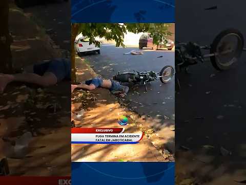FUGA TERMINA EM ACIDENTE FATAL EM JABOTICABAL