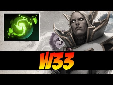 w33 Plays Invoker WITH REFRESHER ORB - 8200 MMR - Dota 2