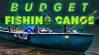 Building a budget fishing canoe