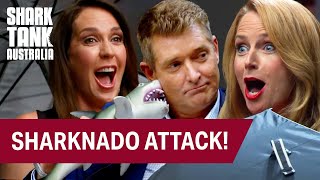 ALL Five Sharks Invested $450,000 In Sharknado Alive?! | Shark Tank Australia
