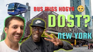 NYC Adventure Gone Wrong | Missed Greyhound Bus, Freedom Tower &amp; Times Square Nightlife