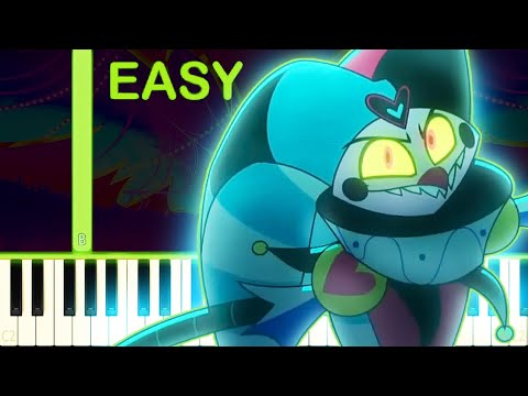 2 Minutes Notice Song | HELLUVA BOSS - EASY Piano Tutorial