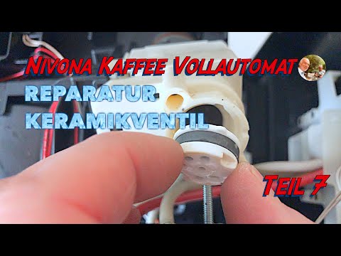 Repairing a ceramic valve that doesn't froth milk: step-by-step disassembly explained for NIVONA ...
