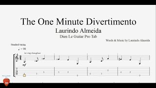 Laurindo Almeida - The One Minute Divertimento - Guitar Tabs