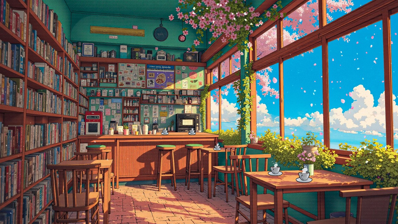 Peaceful Time 🌿 ~ Lofi Coffee ☕ ~ to Relax / Calm / Healing 🌸 Lo-fi Beat for February 🌸